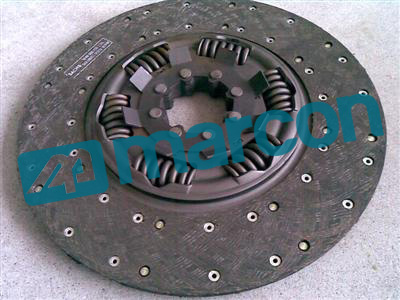 5584.03 – 1878 000 635:80S – DISCO DE EMBREAGEM REMANUFATURADO. VOLVO (DISCO INTERNO COM ANEL TRAVA (ARANHA)) – ANO 2003 E SEGUINTES