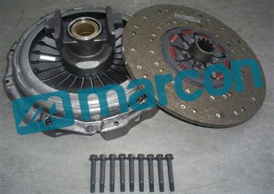 6978.03 – 3400 000 181:80S – KIT DE EMBREAGEM REMANUFATURADO. VWC/FORD (CAMINHOES ATE 220CV – SEM SERVO) SEM TUBO GUIA – BRONZE – 380MM