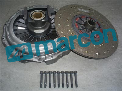 6978.03 – 3400 000 181:80S – KIT DE EMBREAGEM REMANUFATURADO. VWC/FORD (CAMINHOES ATE 220CV – SEM SERVO) SEM TUBO GUIA – BRONZE – 380MM