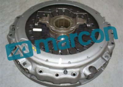 7740.03 – 3488 022 253:80S – PLATO DE EMBREAGEM REMANUFATURADO. VOLVO 400MM (DUPLA COM MANCAL) – CX ZF – DISCO EXTERNO – 10 ESTRIAS