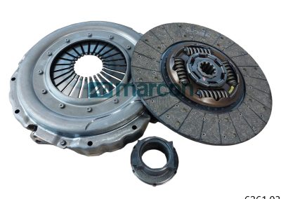 6261.03 – 3400 001 261:80S – KIT DE EMBREAGEM REMANUFATURADO. VWC 395MM (1546+5638+3739) ONIBUS 15.190 OD/17.230OD