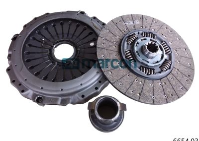 6654.03 – 3400 654 140:80S – KIT DE EMBREAGEM REMANUFATURADO. FORD 430MM (1032+5670+3100) CARGO (1932R/1933/3132/3133)