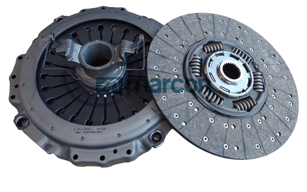 6698.03 – 3400 000 327:80S – KIT DE EMBREAGEM REMANUFATURADO. VOLVO 12 LITROS (1555/5698) FM/FH/NH (CX. VOLVO VT2214B/251)